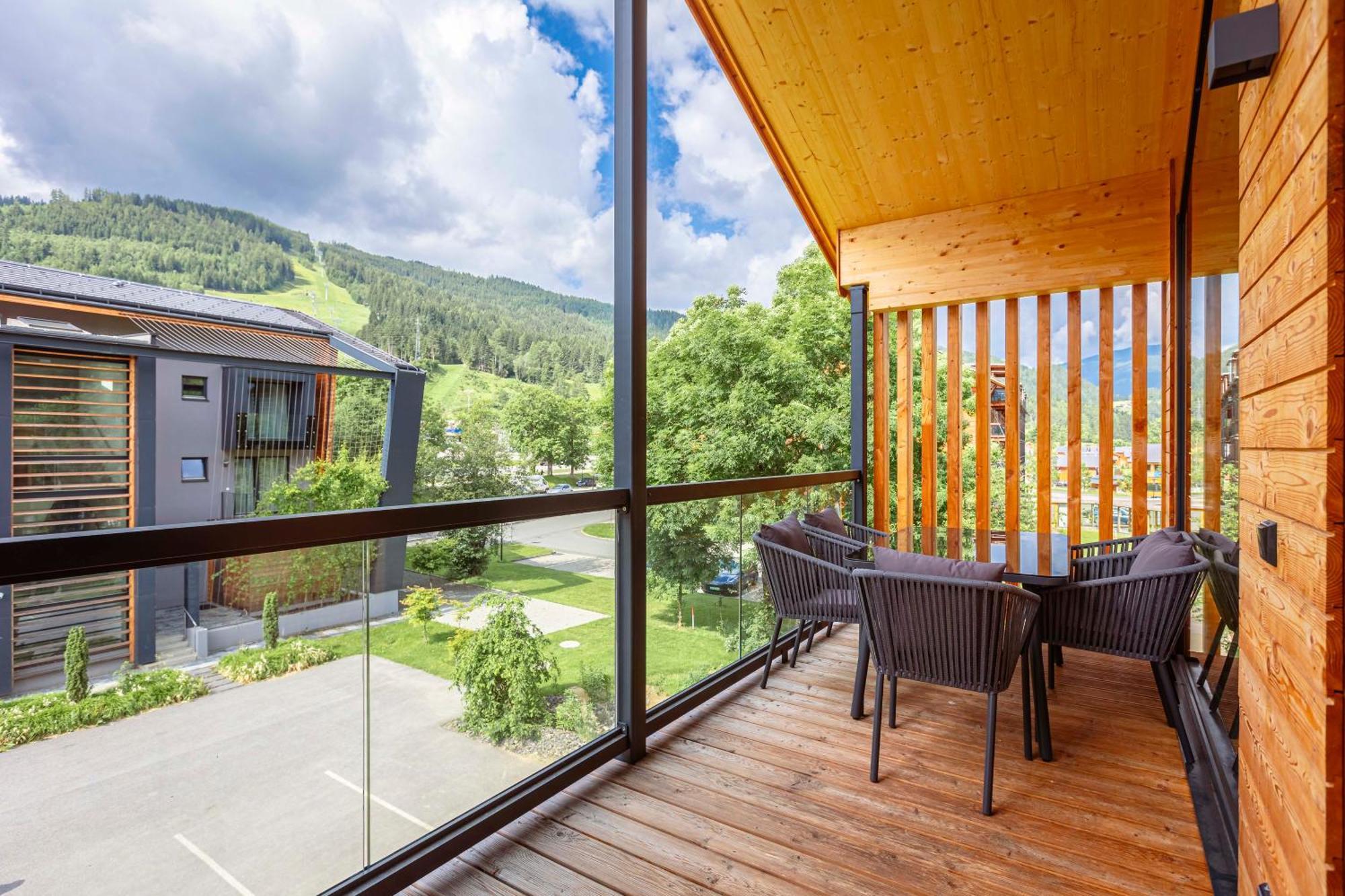 Kreischberg Pool Villas & Penthouses By Alps Resorts Sankt Lorenzen ob Murau Exterior foto